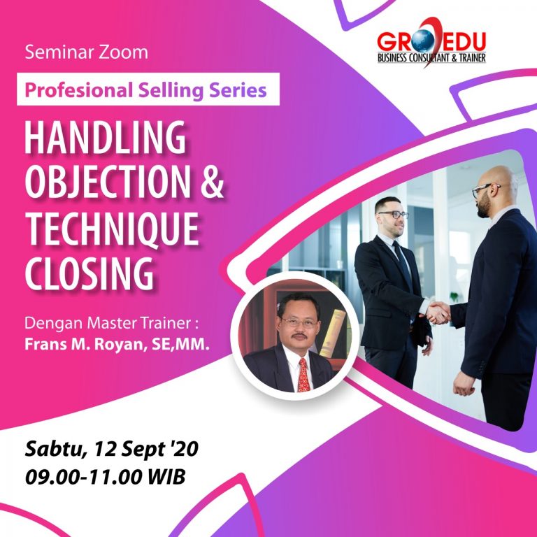 Handling objection & technique closing Merah