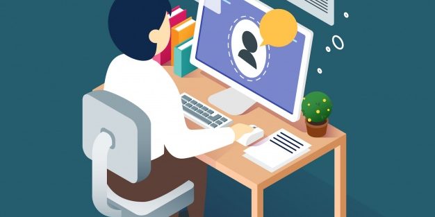 webinar-concept-with-man-desk_23-2147765647