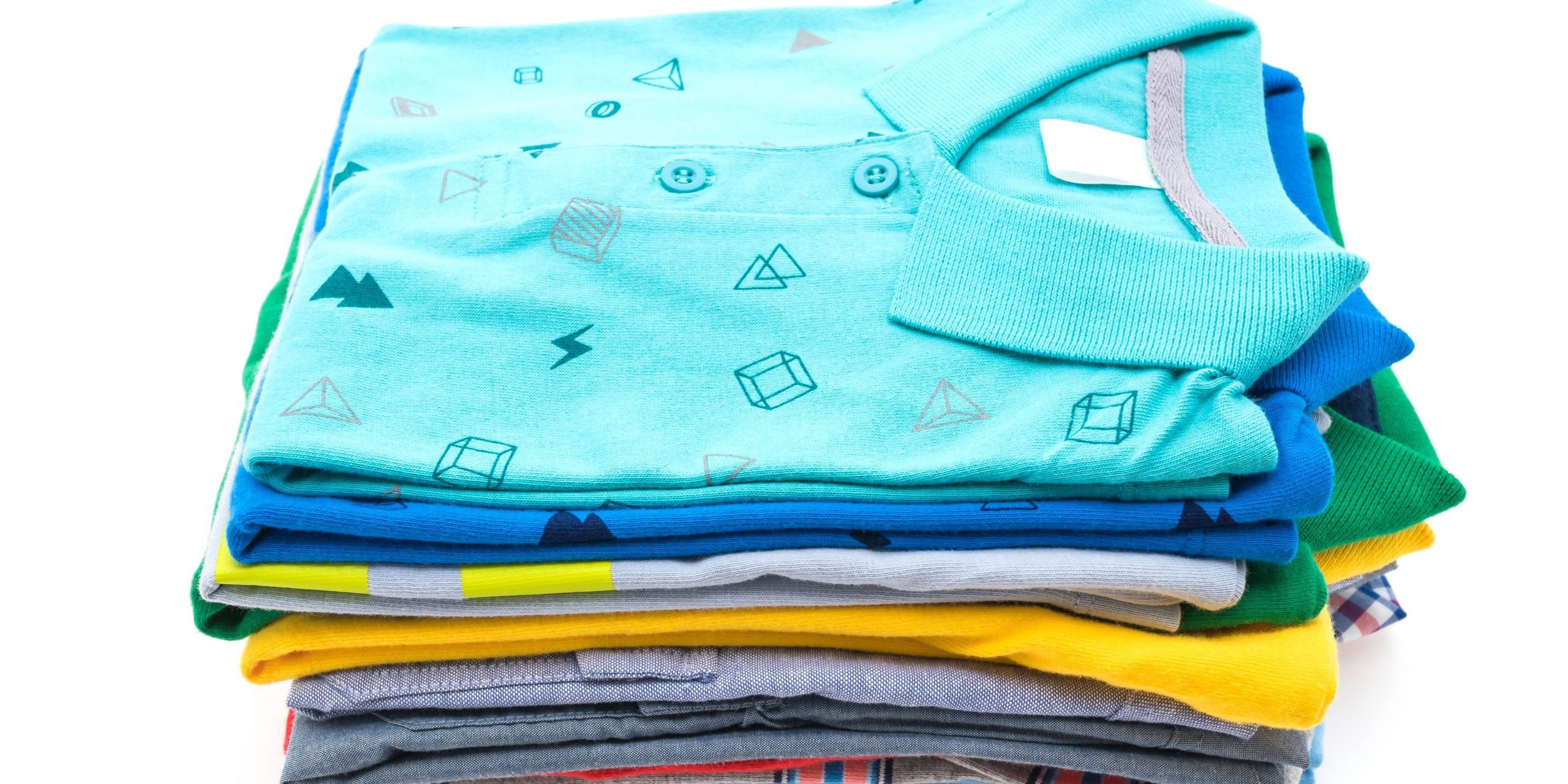 Stack of T Shirt and Polo